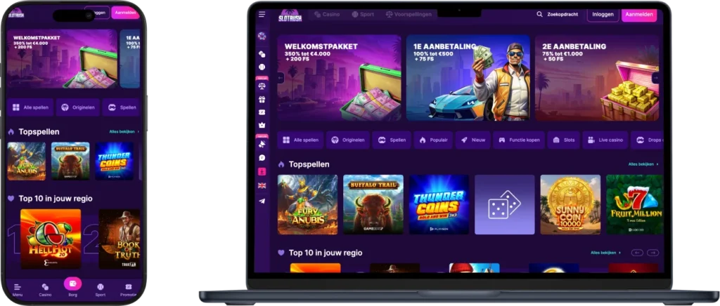 SlotRush beste online casino belgië